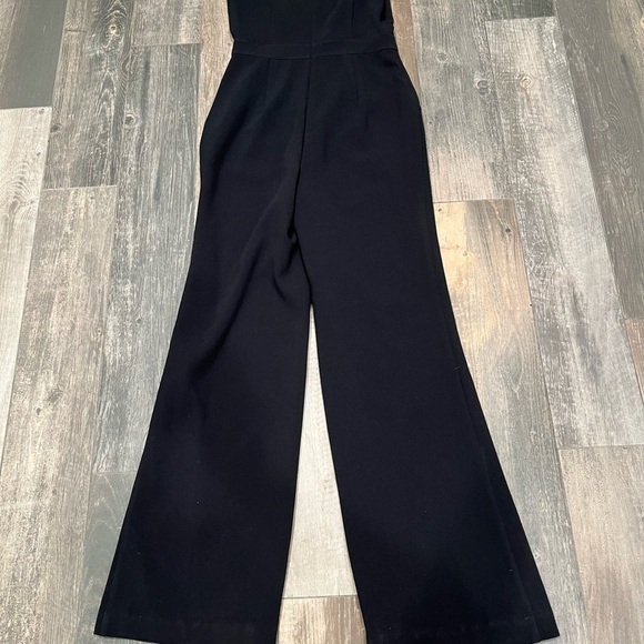 Trina Turk Clear Lake Jumpsuit Romper Sleeveless Flared Black $298 Sz 2 - Picture 10 of 12
